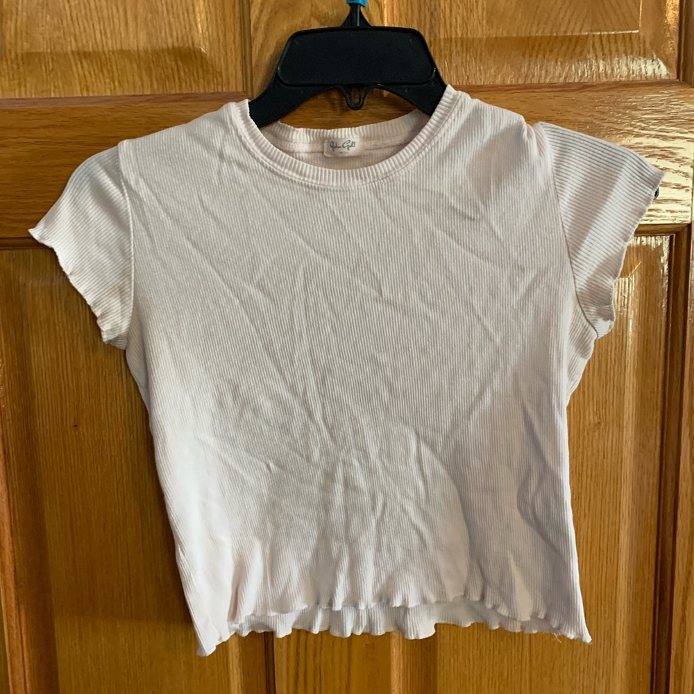 Girly crap top T shirt Vintage Used AS - IS